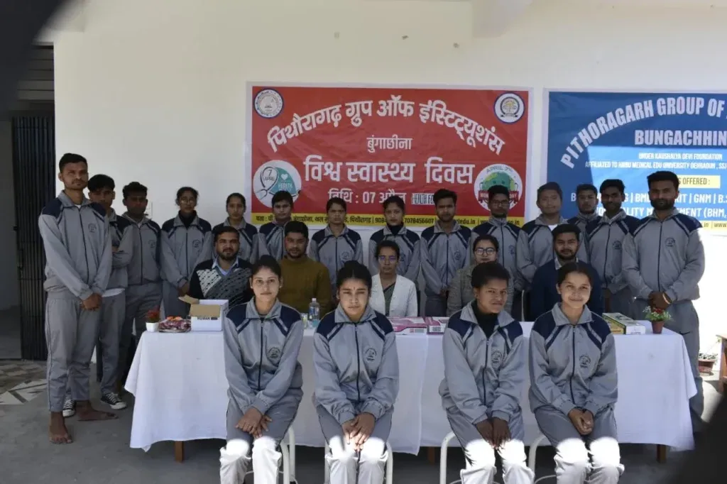 Health camp at GIC Devalthal